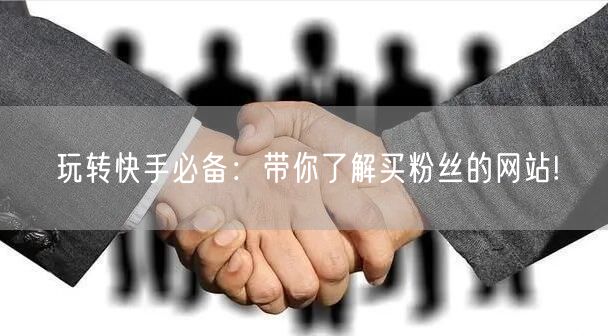 玩转快手必备：带你了解买粉丝的网站!