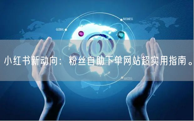 小红书新动向：粉丝自助下单网站超实用指南。